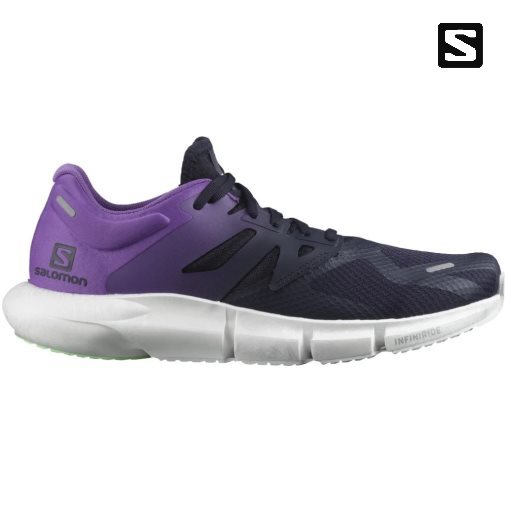 Salomon Predict 2 Men's Running Shoes Navy / Purple | CA 91S72